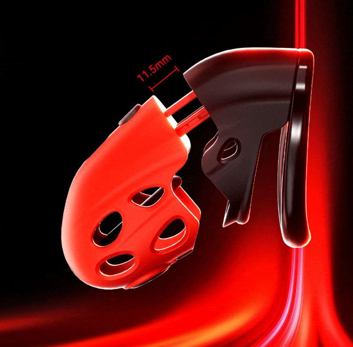 LOCKINK “Red Lian” Smart Vibrating Chastity Cage