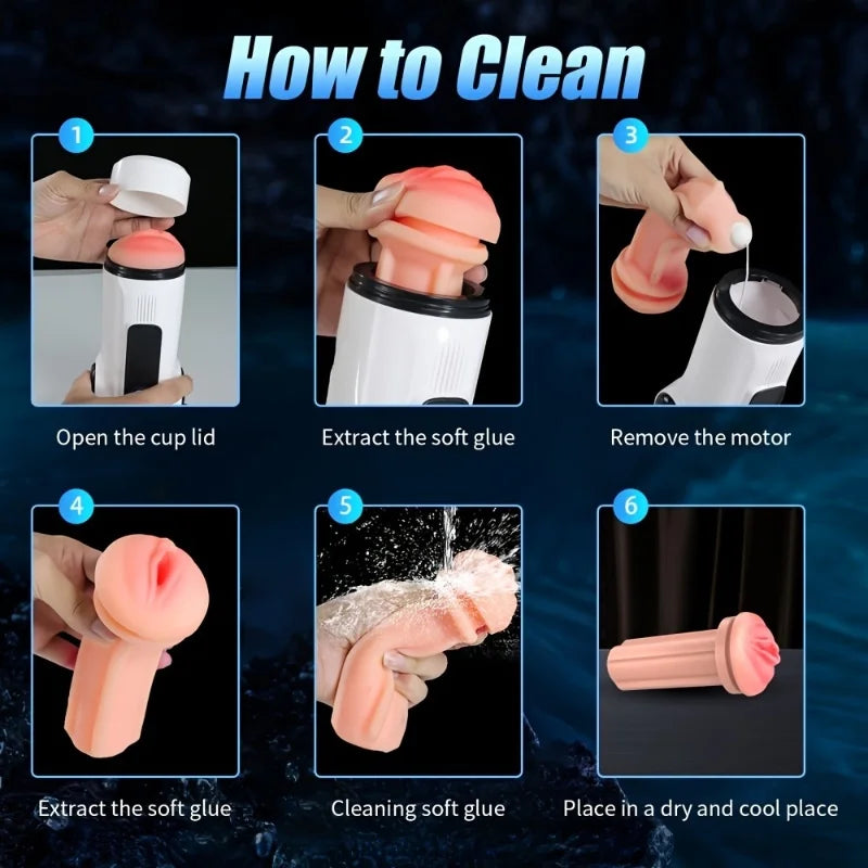 3D Modeling Vaginal Masturbator Vibrating Sound Aircraft Cup