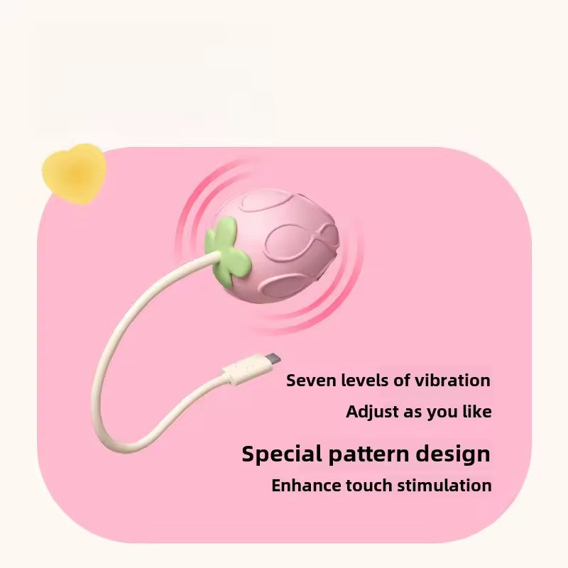 Rabbit Female Sucking Vibrator Strawberry Jumping Egg