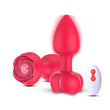 Rose Vibrating Light Up Led Butt Plugs