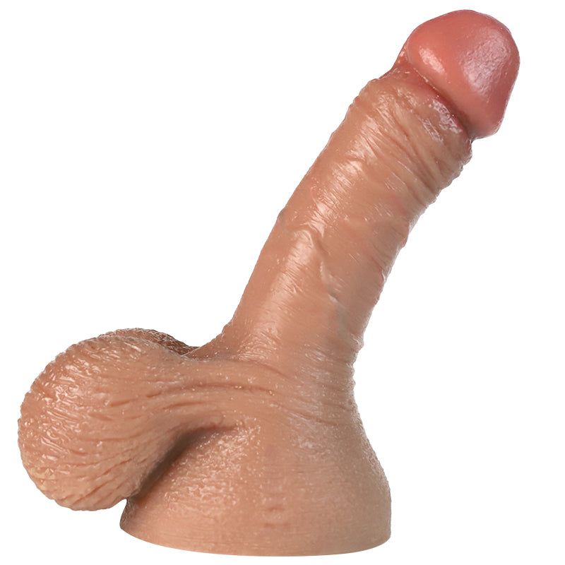 Soft Dildo Huge Testicles Female Dildo