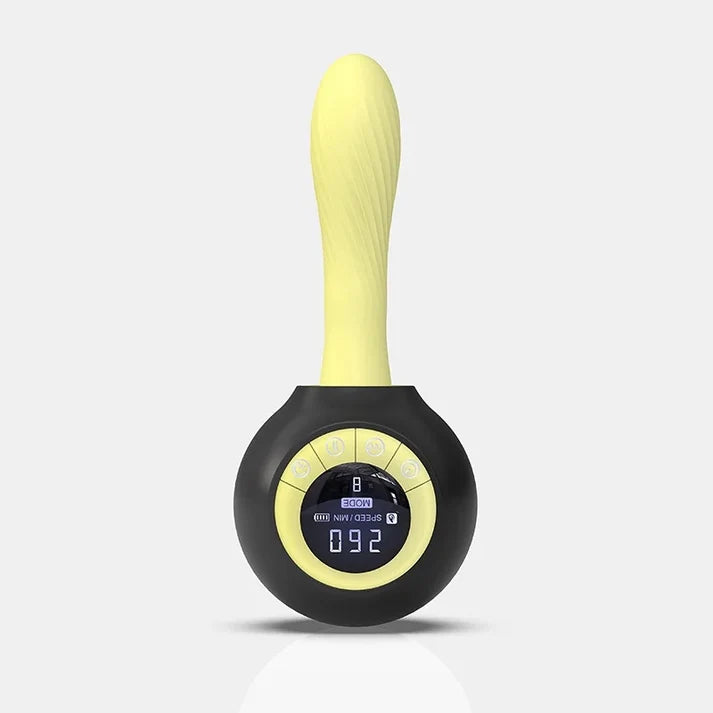 Wireless Remote Control Heated Thrust Vibrator