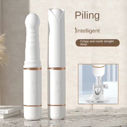 Fully Automatic Telescopic Dildo AV Stick