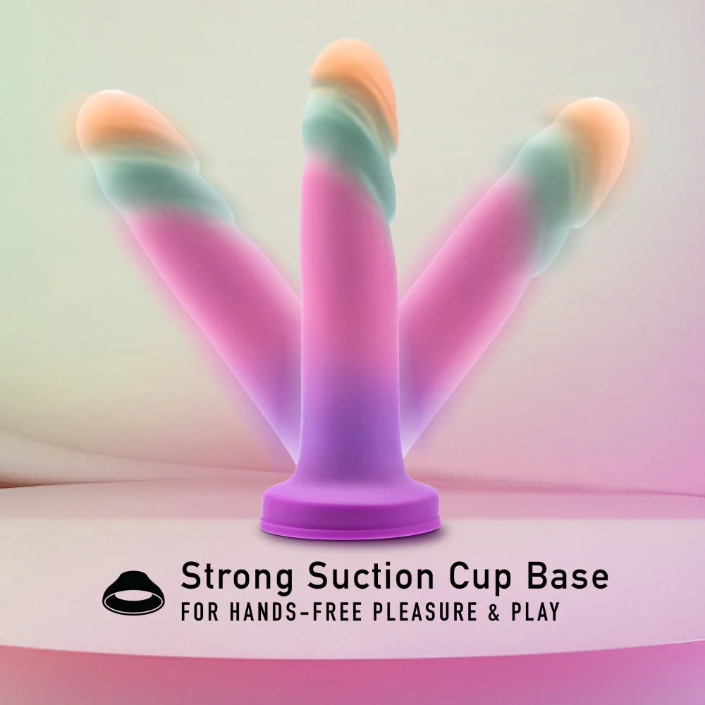 Blush 7.5 Inch Dildo Silicone Butt Plug