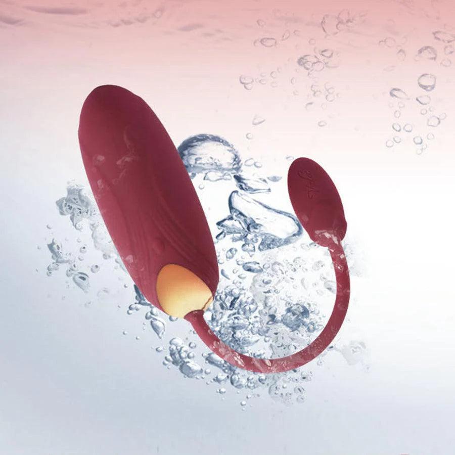 Weibliches vibrierendes Ei mit variabler Frequenz und Fernbedienung