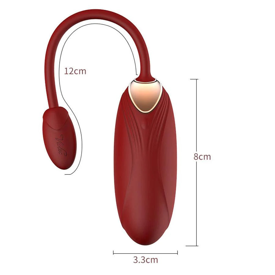 Female Variable Frequency Remote Control Vibrating Egg