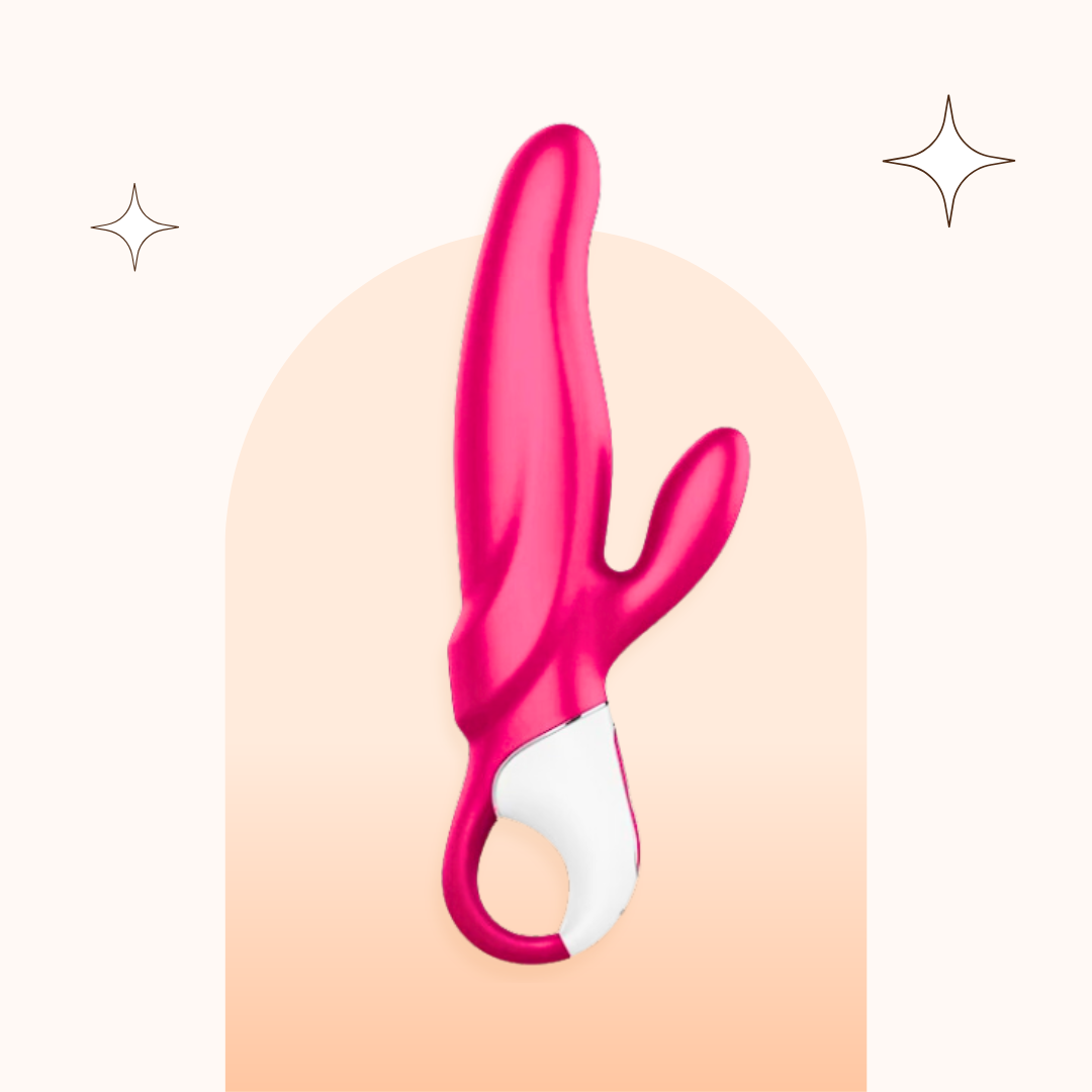 Satisfyer Mr. Rabbit Female Vibrator G-spot and Clitoral Stimulator