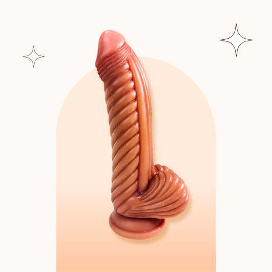 Simulated Liquid Silicone Special-shaped Dildo