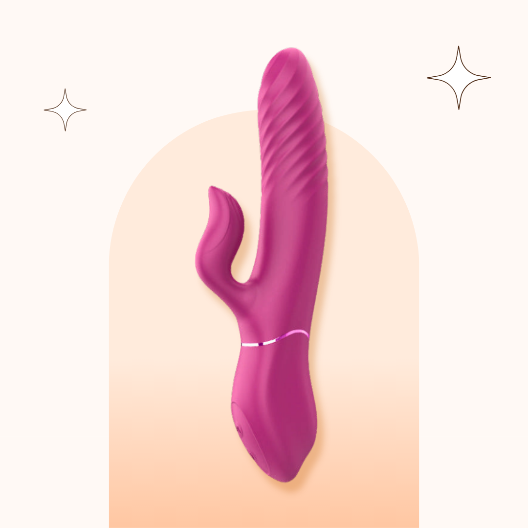 G-Punkt-Rabbit-Vibrator Pulsierender Stoßdildo