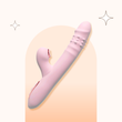 Female Telescopic Vibrator G-spot Insertable Vibrator