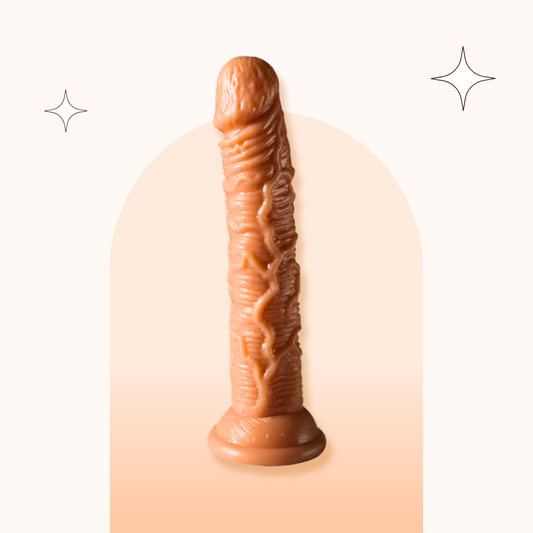 Super Soft and Realistic Adult Dildo Female Manual Dildo