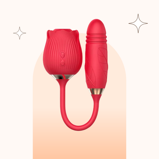 Omysky Rose Sucking &G-spot Vibrator