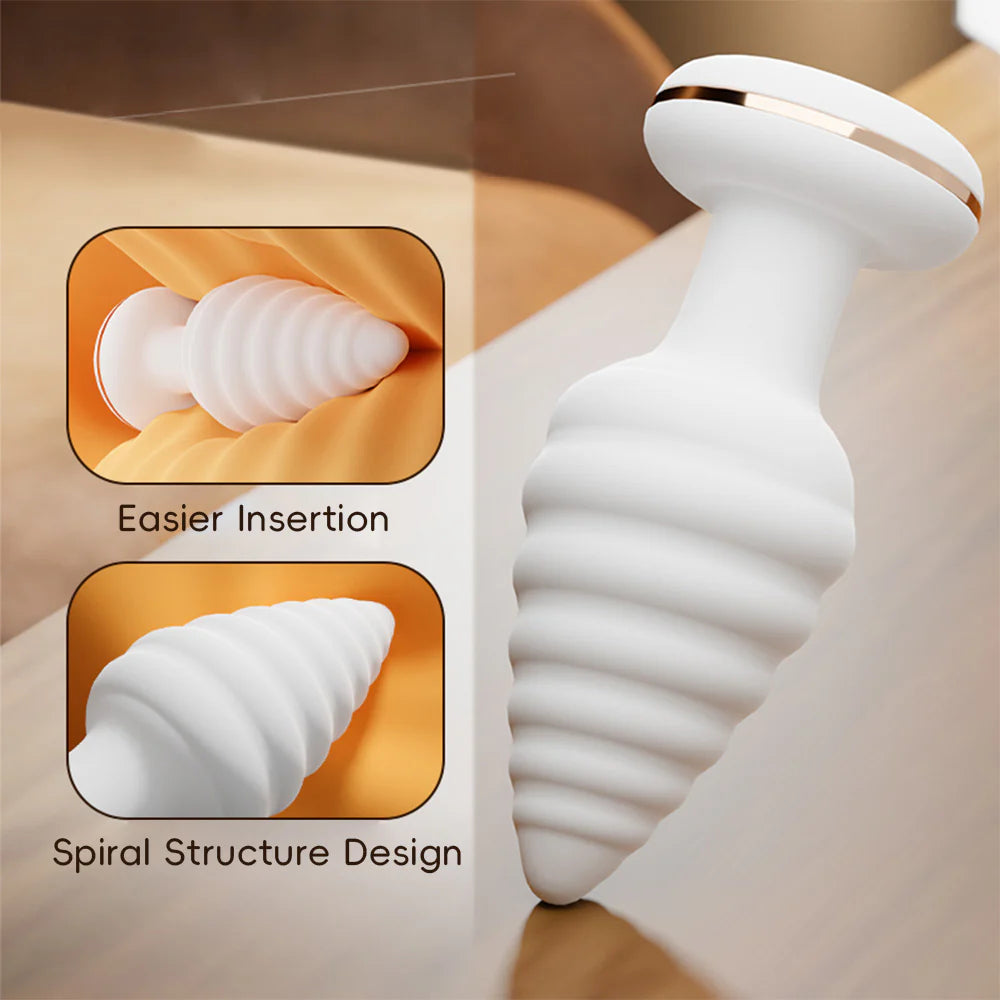 GALAKU Unicorn Heated Anal Plug with App Control – Silicone Smart Toy