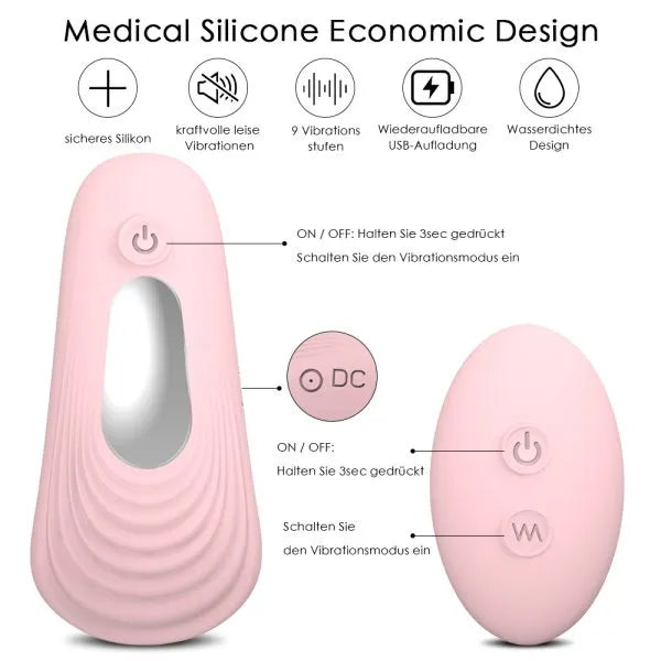 Remote Control Wearable Vibrator For Woman