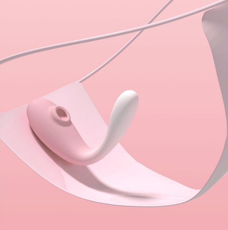 Sucking Vibration Remote Jumping Egg G-spot Orgasm Wearable Toy