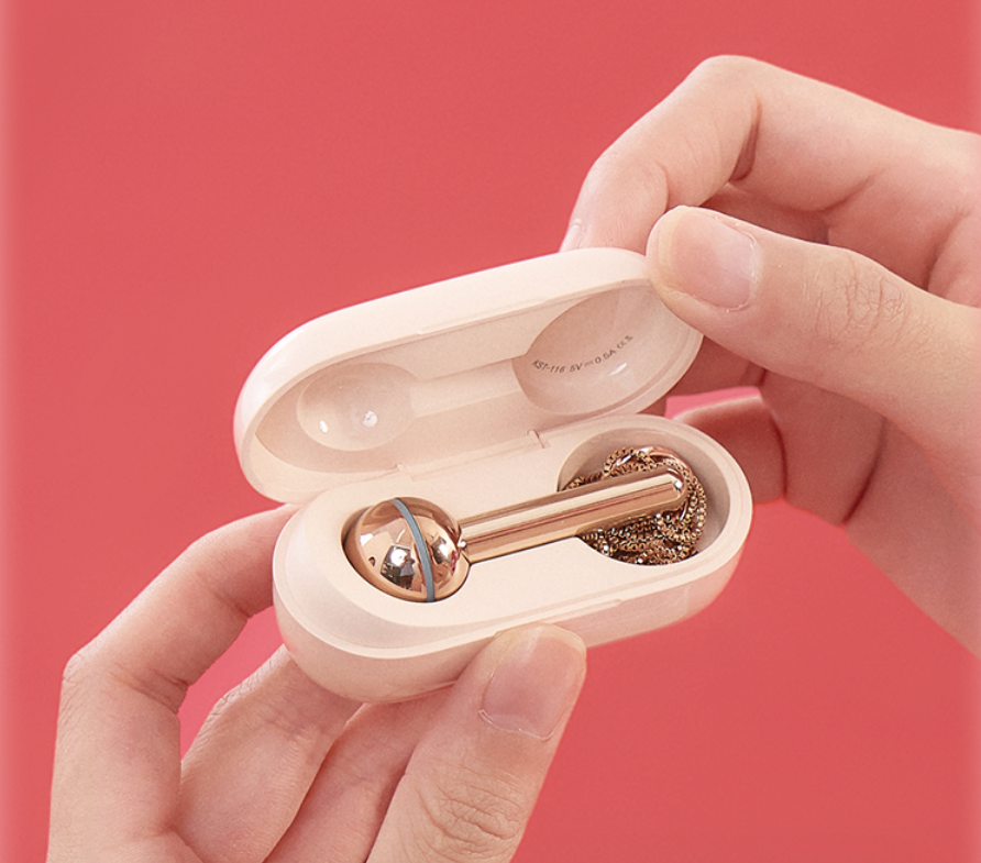 KISSTOY Signal Necklace Couple Vibrating Massager