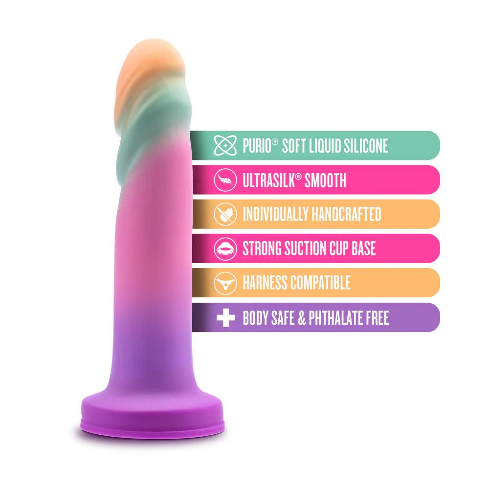 Blush 7.5 Inch Dildo Silicone Butt Plug